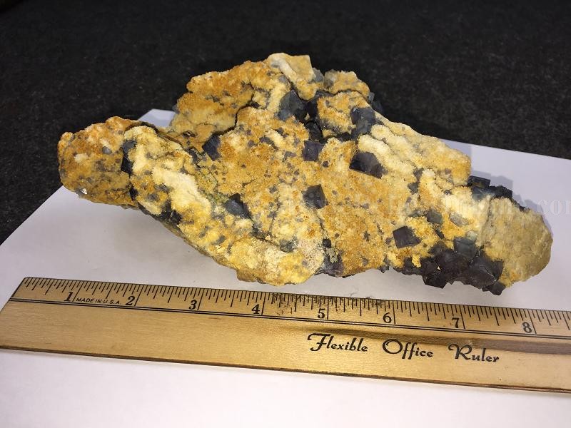 2.7 LB Natural Sapphire Blue Fluorite Quartz Cluster Crystal Specimen Mineral Rock