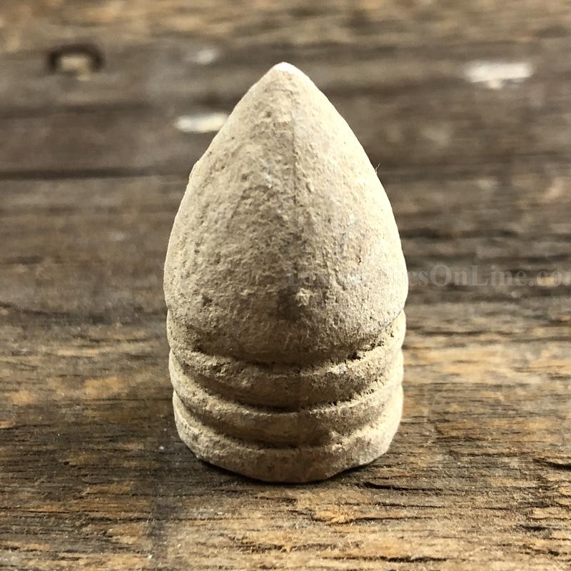 RARE 72 CALIBER CIVIL WAR THREE RING BULLET PLUG BASE CAVITY
