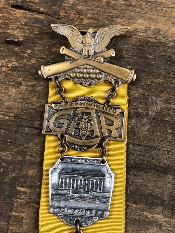 Civil War GAR Medal Badge 1936 Washington DC National Encampment Medal