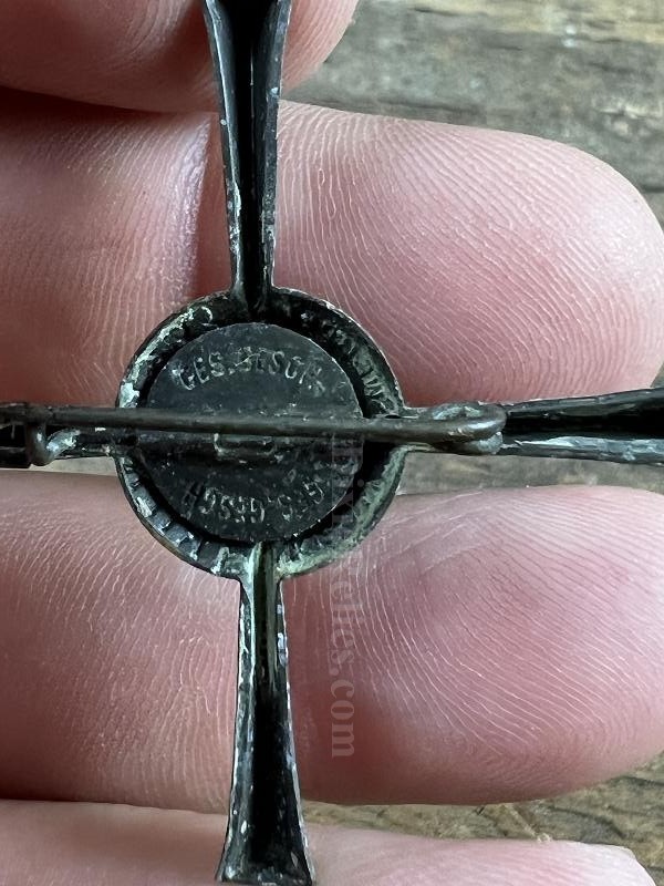 WWII GERMAN TINNIE PIN