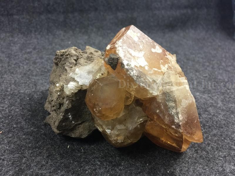 Stellar Beam Golden Honey Calcite 5.5” 1.9” Lbs Self Standing Mineral Rock