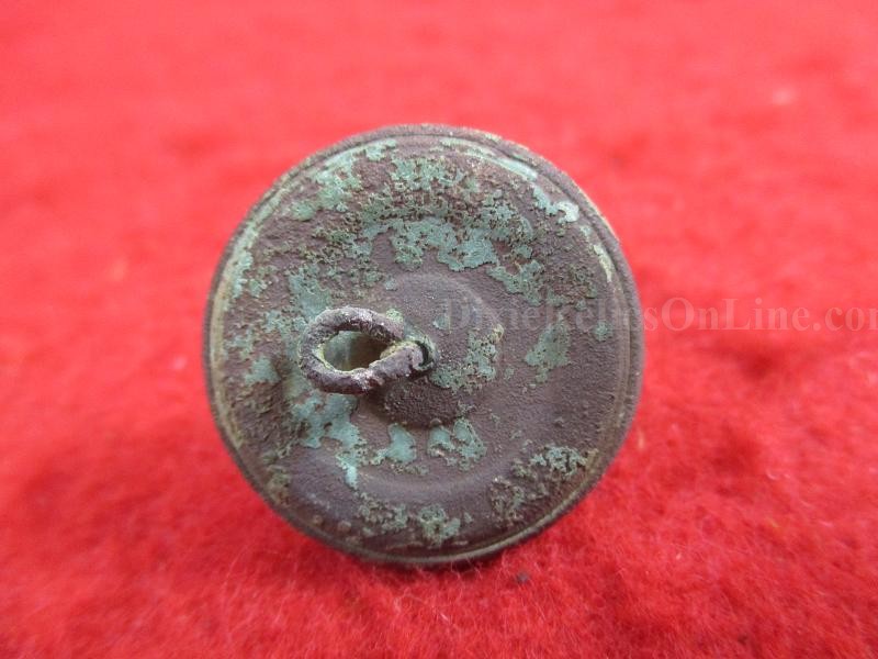 Excavated Very Scarce CS20 Confederate Staff Officer Button 25MM