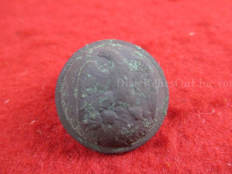 Excavated Very Scarce CS20 Confederate Staff Officer Button 25MM