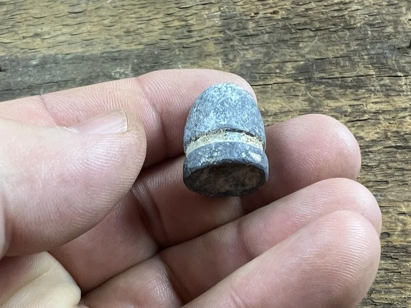 Dug Dropped Civil War 69 cal French Triangle Bullet