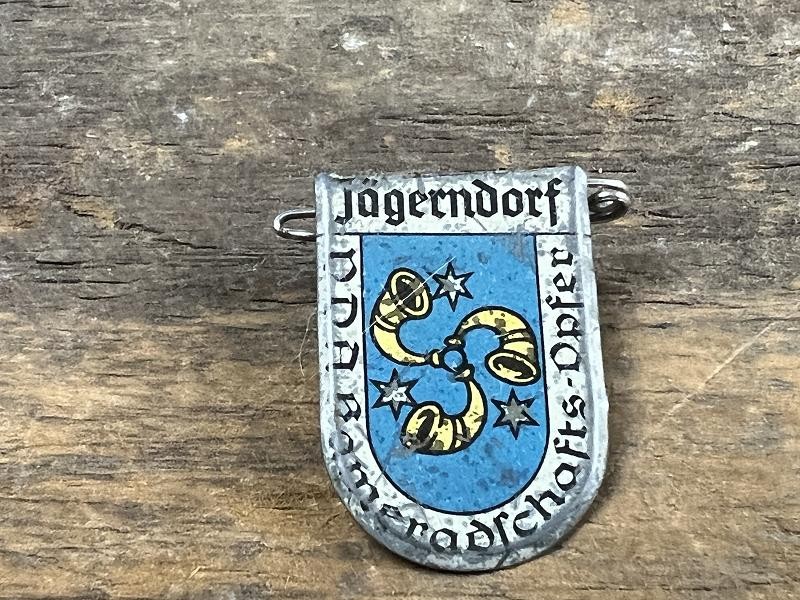 WWII German Jagerndorf Tinnie Pin