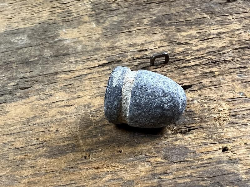 Dug Dropped Civil War 69 cal French Triangle Bullet