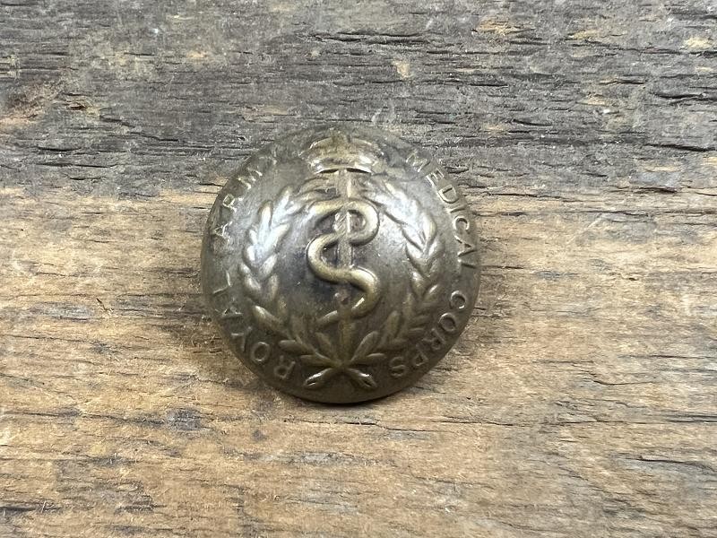 ROYAL ARMY MEDICAL CORPS COAT BUTTON BELFAST BM