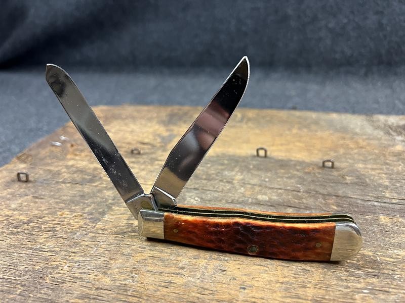 Case XX Stainless USA 1990s 6254 SSP Stainless Trapper Knife