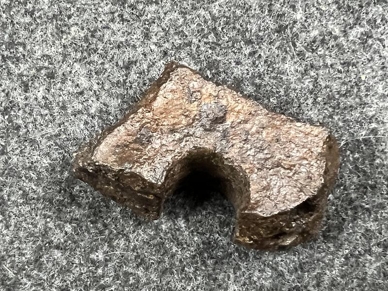 CIVIL WAR CS POLYGONAL FUSE HOLE ARTILLERY SHELL FRAG