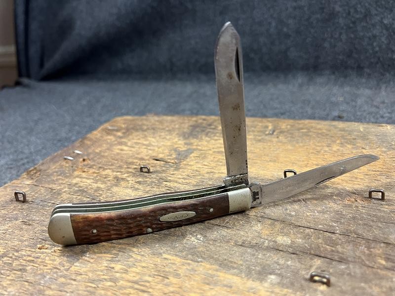 Case XX Stainless USA 1950 to 1964 6254 SSP Stainless Trapper Knife