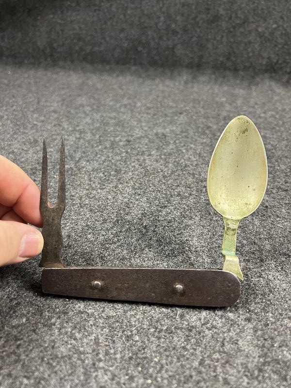 CIVIL WAR UNION ARMY FORK & SPOON COMBO