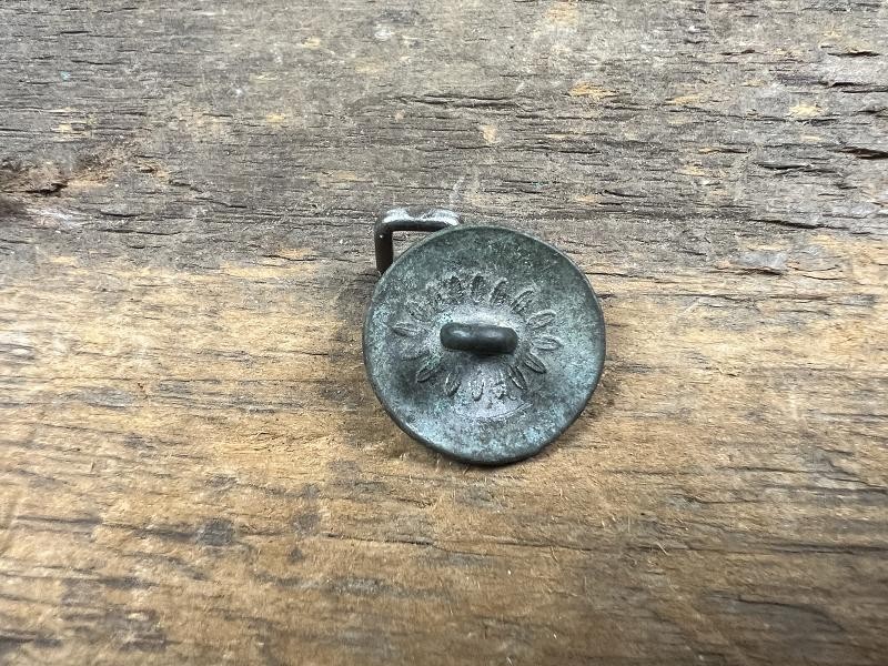 DUG EARLY US EAGLE COAT BUTTON 1812 -1830 RECOVERED IN SAVANNAH GA