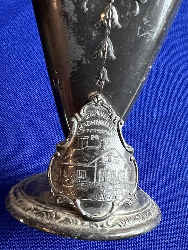 Gettysburg Jenny Wade Souvenirs Shoe Pin Cushion and Vase