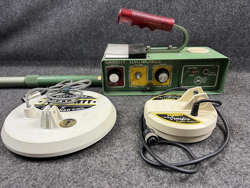 Vitage Garrett Electronics Master Hunter Metal Detector- Very Nice Shape