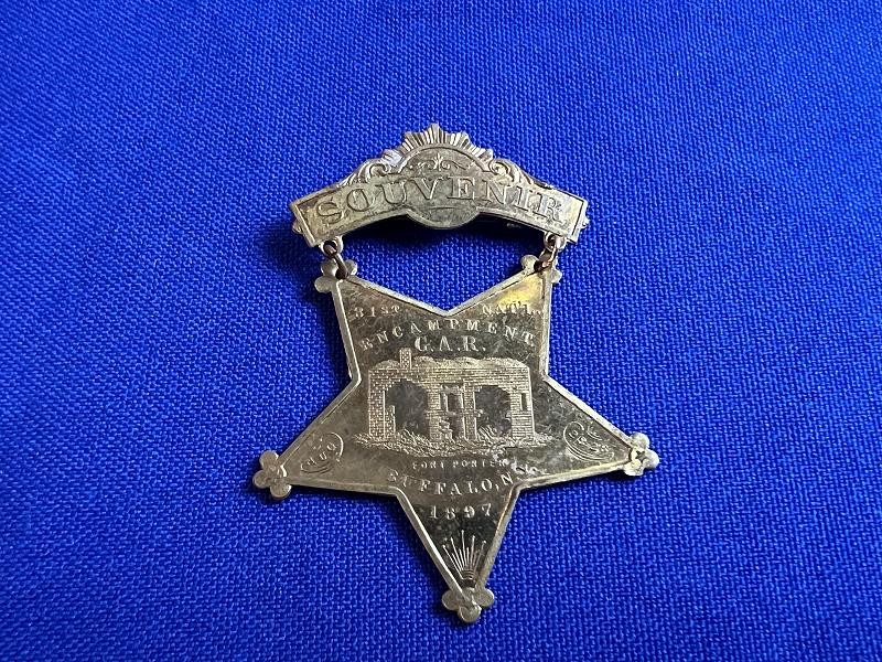 1897 BUFFALO 31ST NATIONAL ENCAMPMENT SOUVENIR MEDAL