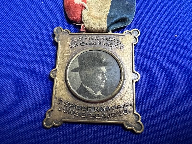 1920 GAR Veterans 54th Syracuse NY Encampment Delegate Medal