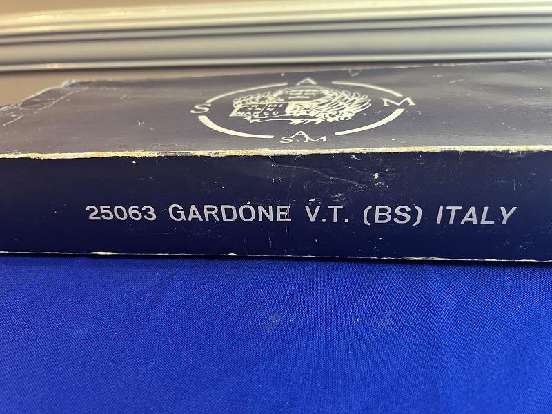 Gardone Italian Reproduction of a Colt Army 44 caliber Revolver in box with accessories
