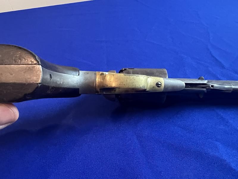 Remington-Beals Navy Revolver - Rare Martially Marked Example