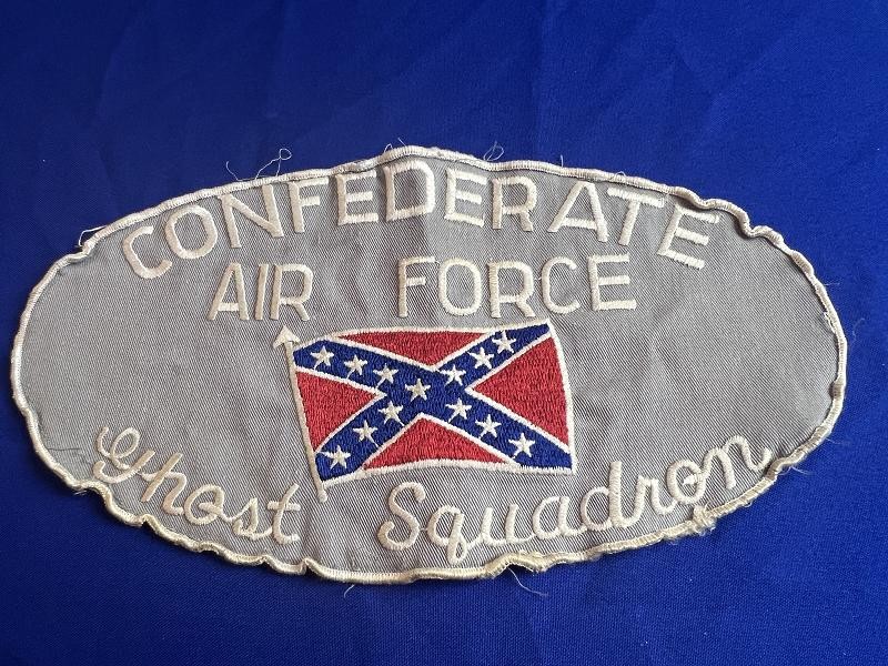 VINTAGE CONFEDERATE AIR FORCE LARGE JACKET PATCH