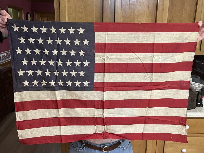 WW2 WWII US 48 STAR FLAG
