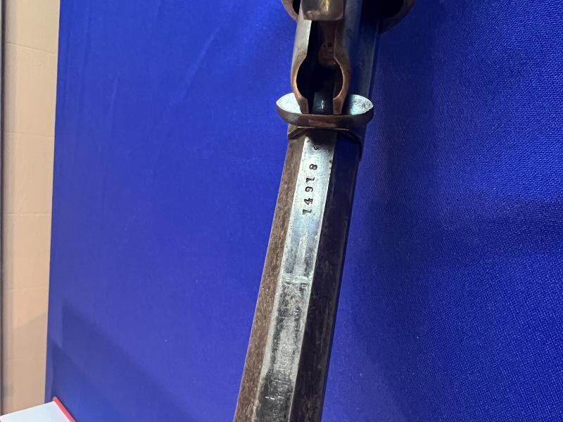 Remington-Beals Navy Revolver - Rare Martially Marked Example