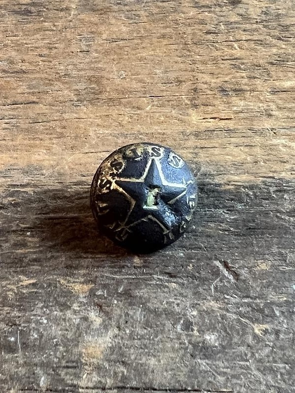 Confederate Mississippi I Coat Button Vicksburg