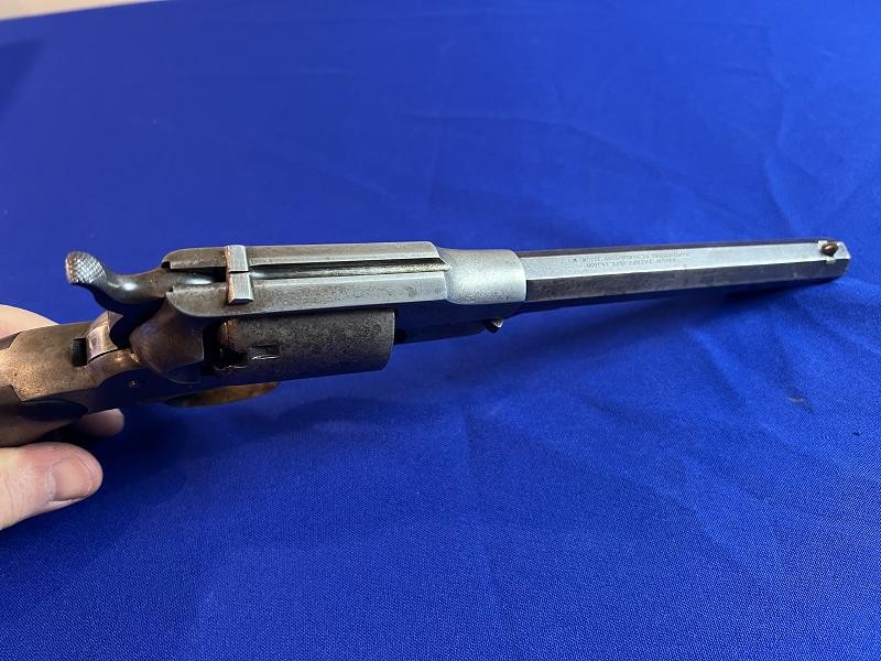 Remington-Beals Navy Revolver - Rare Martially Marked Example
