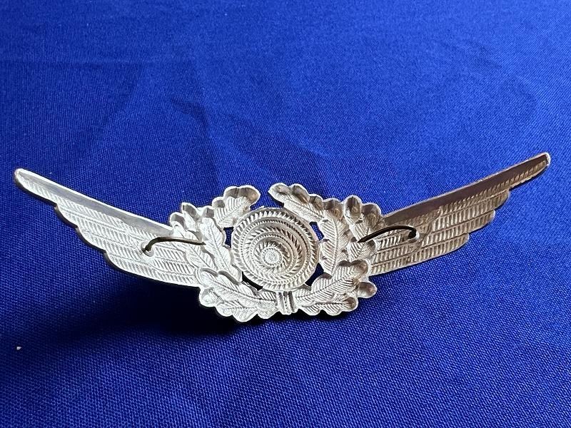 LUFTWAFFE – WWII – VISOR CAP WINGED WREATH & COCKADE
