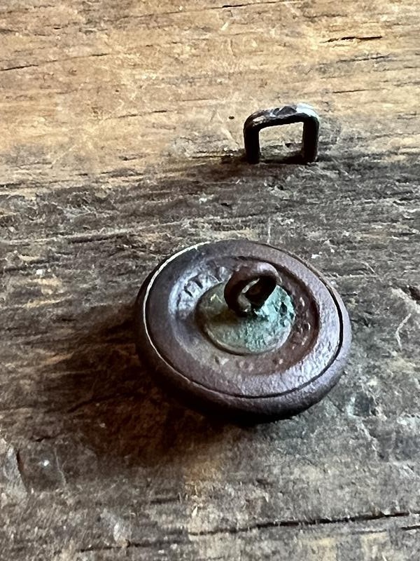 Confederate Mississippi I Coat Button Vicksburg