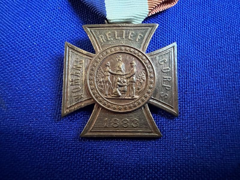 CIVIL WAR VETERAN FCL WOMENS RELIEF CORPS MEDAL