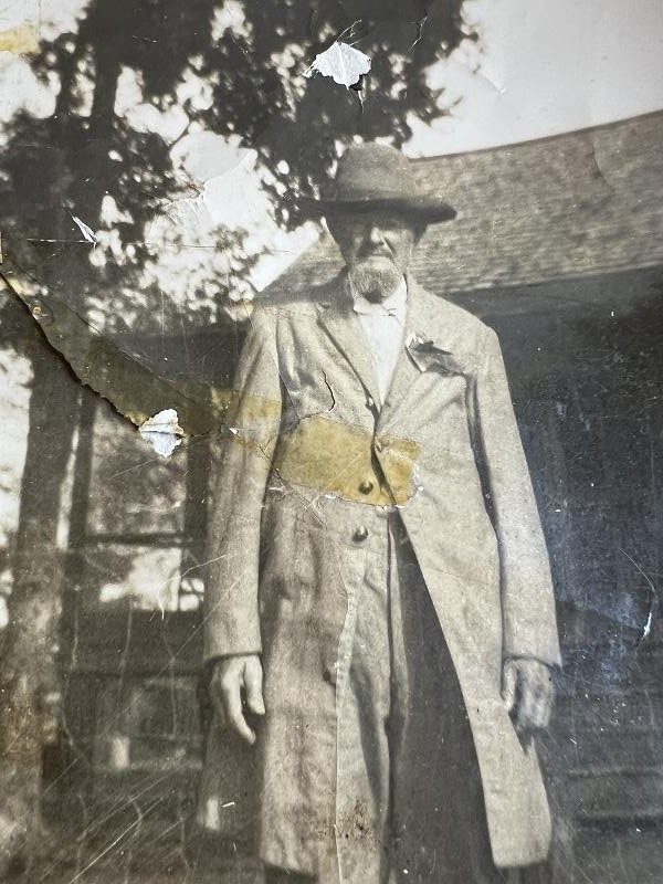 Confederate Veteran UCV Original Large Photgraph