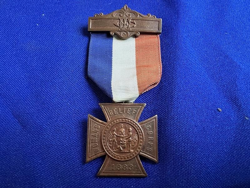 CIVIL WAR VETERAN FCL WOMENS RELIEF CORPS MEDAL