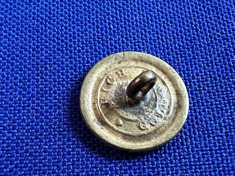 1830s US Navy Officer Cuff Size Button Rich Color BM NA86AV Alberts Book