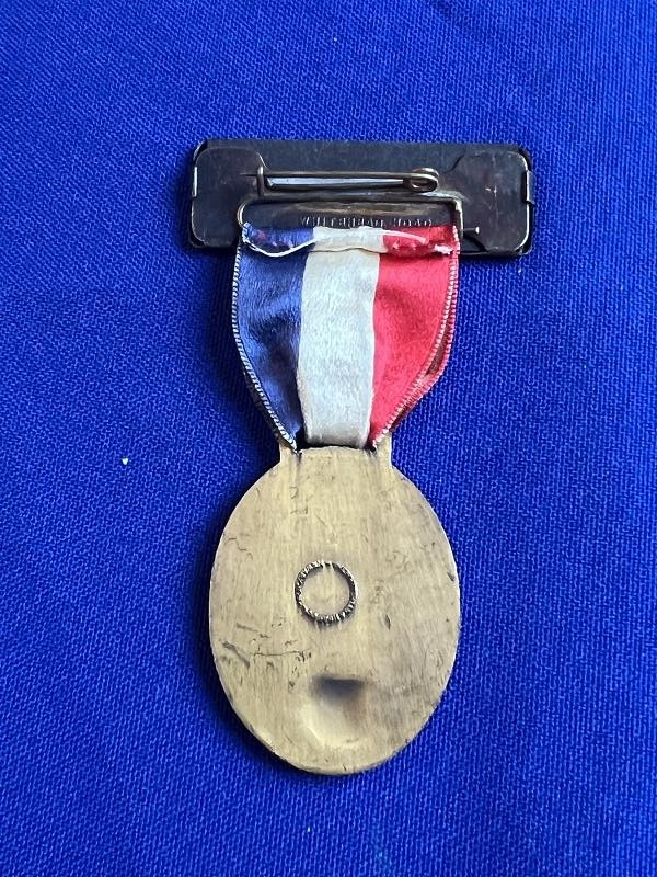 1928 AMERICAN LEGION LAFAYETTE 10TH ANNUAL CONV DEPT OF INDIANA MEDAL BADGE