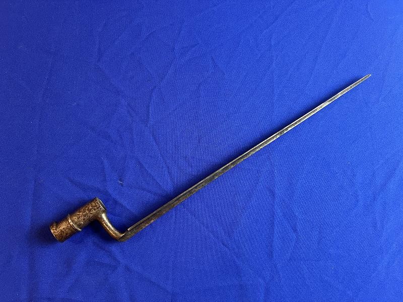 Original Antique U.S. Marked Model M1835/1842 Socket Bayonet