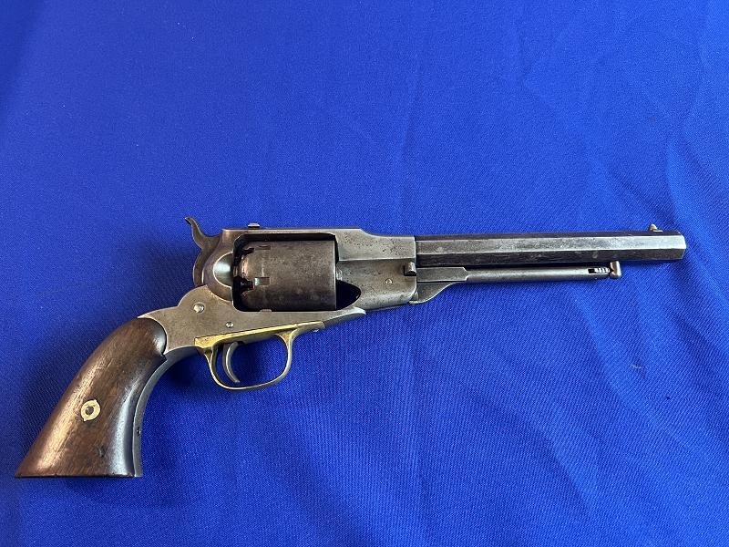 Remington-Beals Navy Revolver - Rare Martially Marked Example