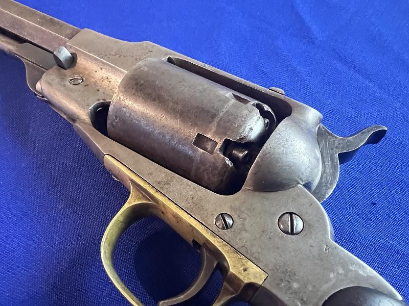 Remington-Beals Navy Revolver - Rare Martially Marked Example
