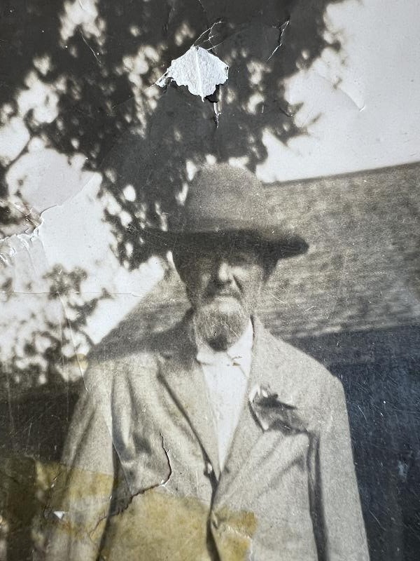 Confederate Veteran UCV Original Large Photgraph