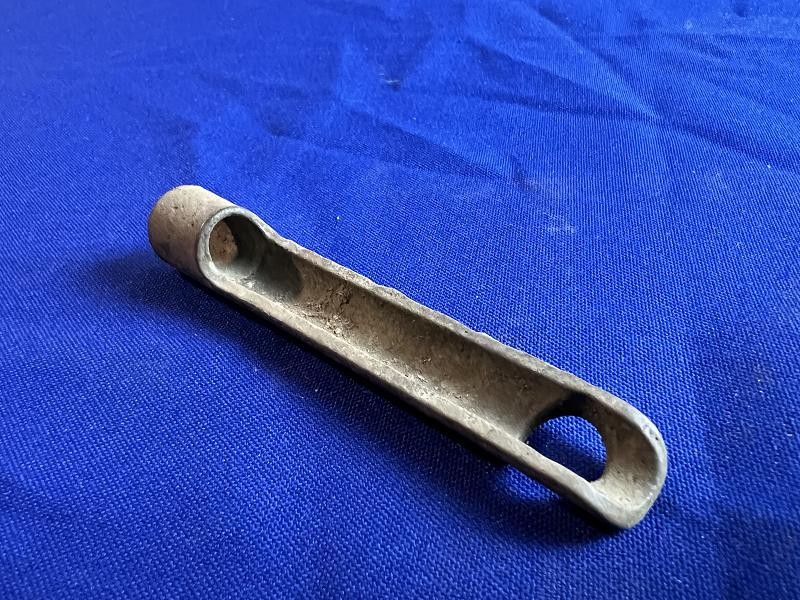 DUG CIVIL WAR BRASS TENT ROPE ADJUSTER DALTON GA