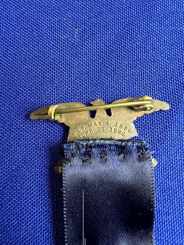 Civil War Veteran GAR Membership Badge Numbered 159709