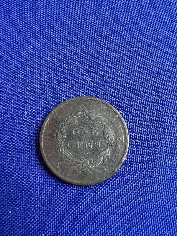 1837 US LARGE CENT COIN NICE SHAPE