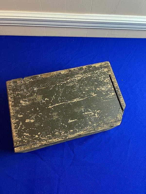 Original WW1 US Browning 30-06 Wood Ammo Box