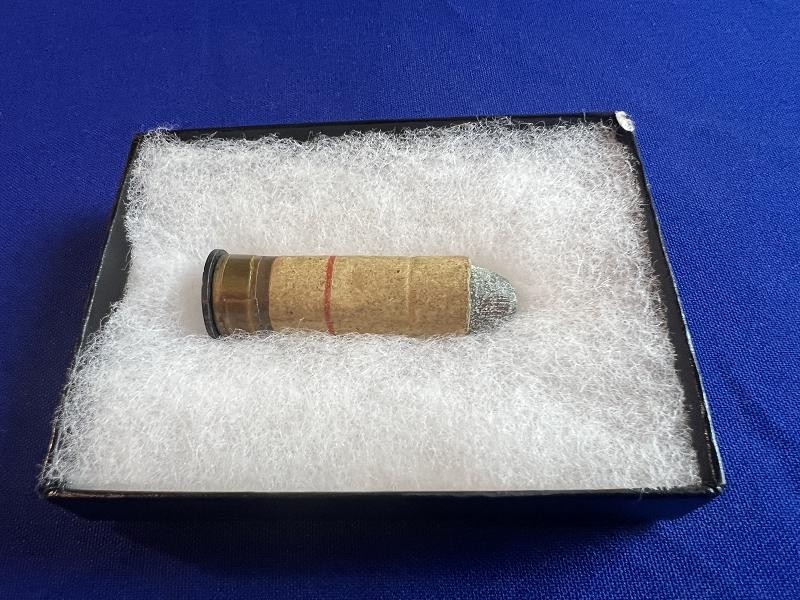RARE PAPER 58 CALIBER MUSKET CARTRIDGE FOR CONVERTED SPRINGFIELDS