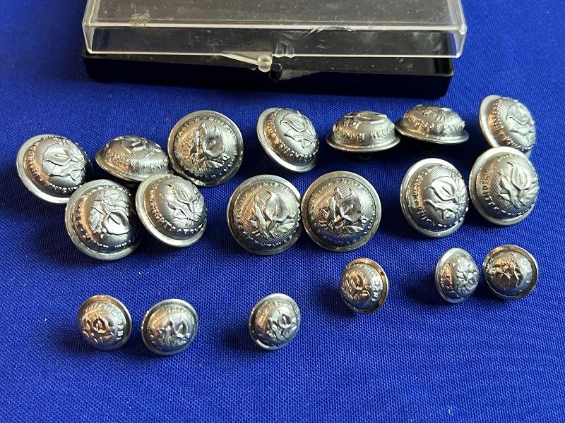 1870s-90s Fraternal Knights of Pythias Staff Officer Uniform 19 Buttons Set