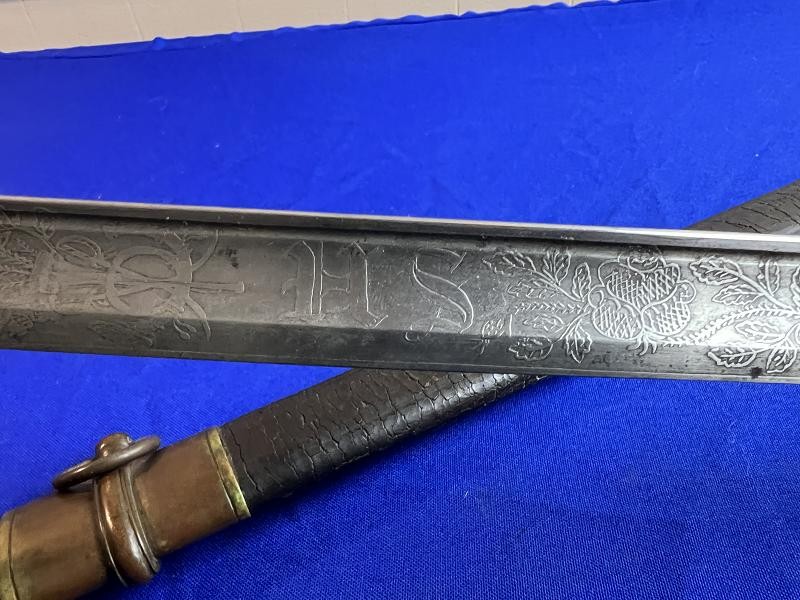 US MODEL 1850 FOOT OFFICERS SWORD BY C ROBY CO
