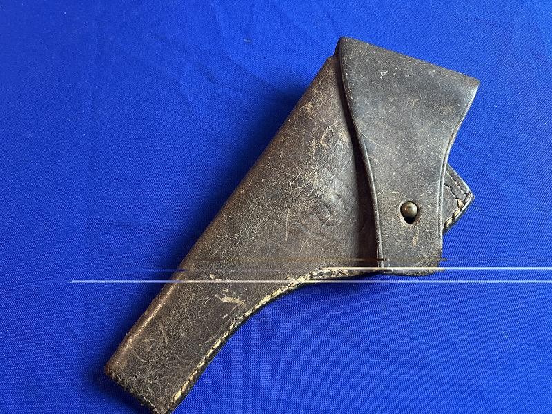 WWI US Service Revolver Graton Knight marked 1908 Leather Holster
