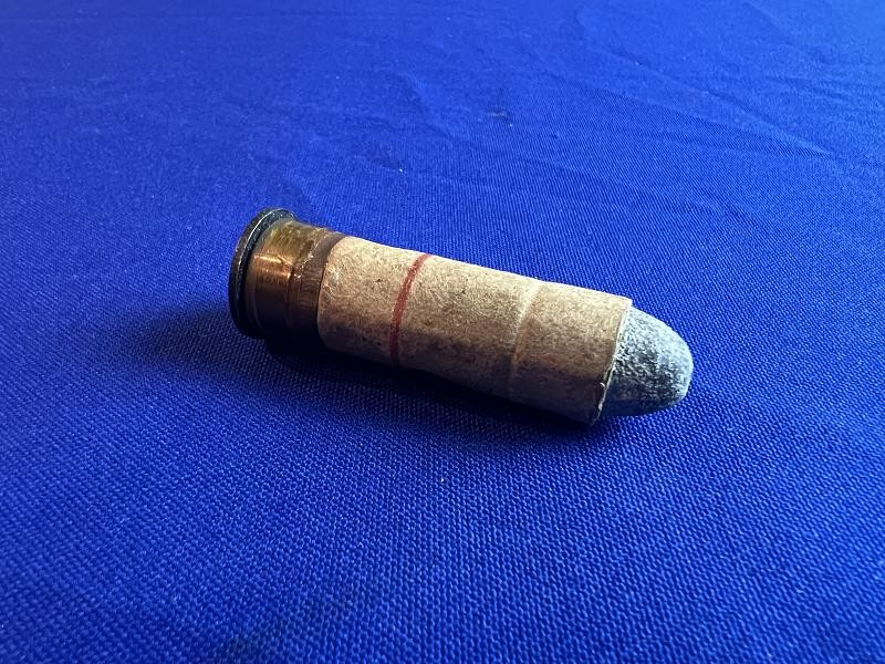 RARE PAPER 58 CALIBER MUSKET CARTRIDGE FOR CONVERTED SPRINGFIELDS