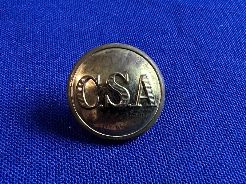 Beautiful Civil War Confederate CSA Coat Button