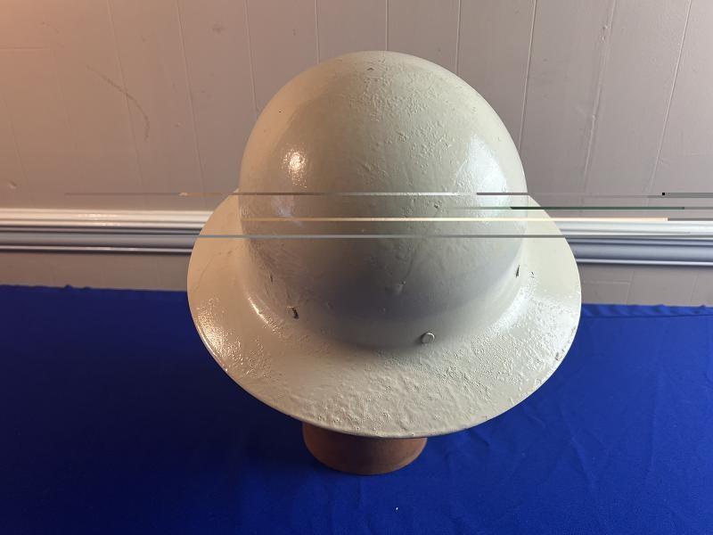 WW2 US CIVIL DEFENSE HELMET EXC. CONDITION