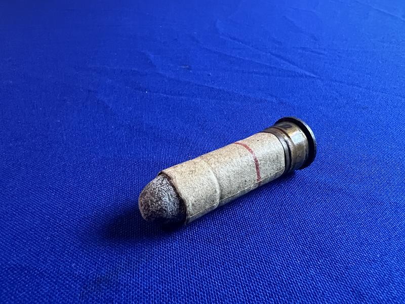 RARE PAPER 58 CALIBER MUSKET CARTRIDGE FOR CONVERTED SPRINGFIELDS
